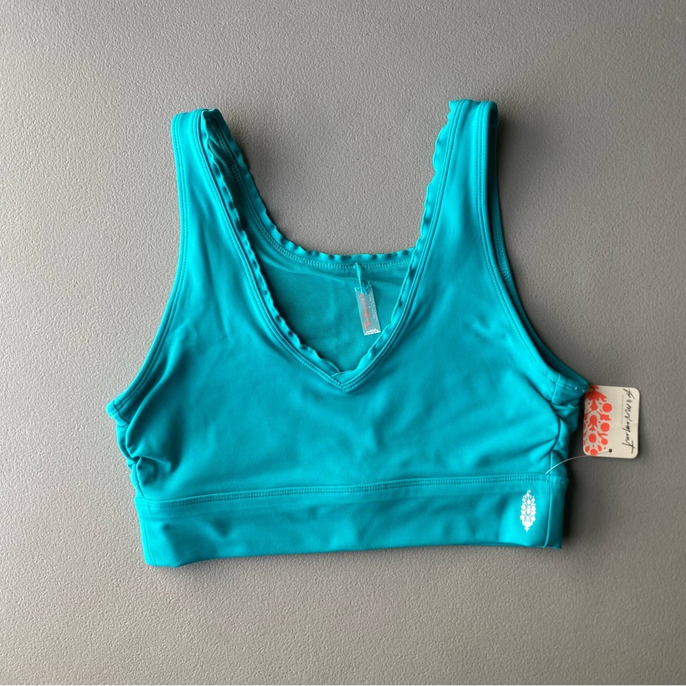Hearts Aflutter Longline Sports Bra